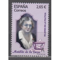 España II Centenario Correo 2026 ** Mnh Matilde de la Torre
