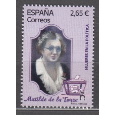 España II Centenario Correo 2026 ** Mnh Matilde de la Torre