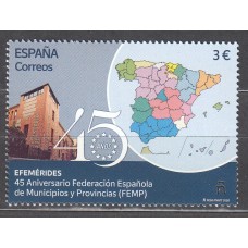 España II Centenario Correo 2026 ** Mnh 45 Aniversario FEMP