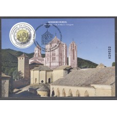España II Centenario Correo 2026 usado Monasteri Stª Mª Poblet 