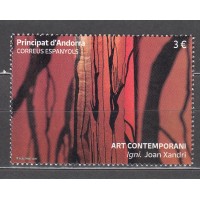 Andorra Española Correo 2026 ** Mnh Arte Joan Xandri
