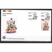 Andorra Española Sobres 1º Día 2026 Salut i Benestar AUTEA