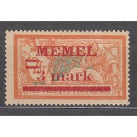 Memel - Correo Yvert 29 ** Mnh Doblez