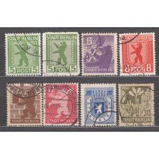 Alemania Berlin Sector Sovietico Correo Yvert 1/7 usado