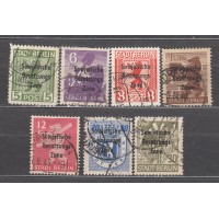 Alemania Oriental Correo 1948 Yvert 24/30 usado Falta 24A