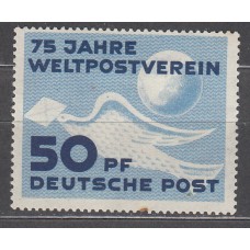 Alemania Oriental Correo 1949 Yvert A1 (*) Mng UPU