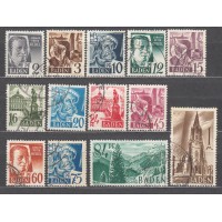 Baden - Correo Yvert 1/13 usado