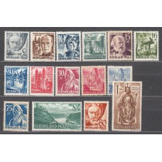 Rhin-Palatinado - Correo Yvert 1/15 ** Mnh 