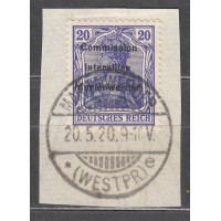 Marienwerder Correo Yvert 2 usado