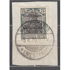 Marienwerder Correo Yvert 4 usado 