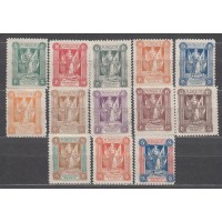 Marienwerder Correo Yvert 30/40+42/43 * Mh Falta 41