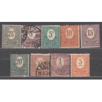 Silesia - Correo Yvert 19/27 */usado Mh/usado