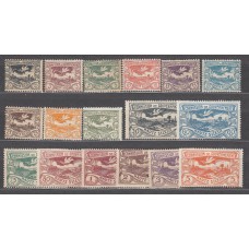 Silesia - Correo Yvert 31/47 * Mh 