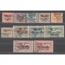 Silesia - Correo Yvert 48/58 usado