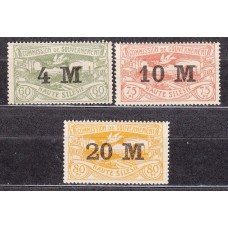 Silesia - Correo Yvert 59/61 ** Mnh 
