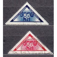 Bohemia y Moravia - Correo Yvert 38/38A usado