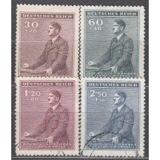 Bohemia y Moravia - Correo Yvert 73/76 usado Hitler