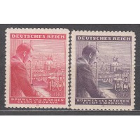 Bohemia y Moravia - Correo Yvert 105/6 * Mh Hitler