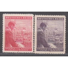 Bohemia y Moravia - Correo Yvert 105/6 * Mh Hitler