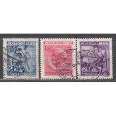 Bohemia y Moravia - Correo Yvert 107/9 usado