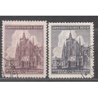 Bohemia y Moravia - Correo Yvert 119/20 usado