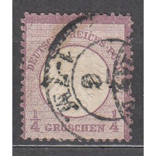 Alemania Imperio Correo 1872 Yvert 1 usado