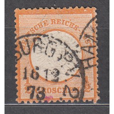 Alemania Imperio Correo 1872 Yvert 15 usado 