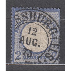 Alemania Imperio Correo 1872 Yvert 17 usado