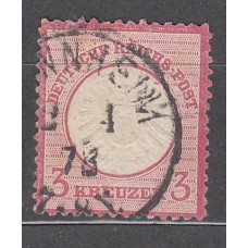 Alemania Imperio Correo 1872 Yvert 22 usado