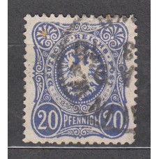 Alemania Imperio Correo 1875 Yvert 33 usado