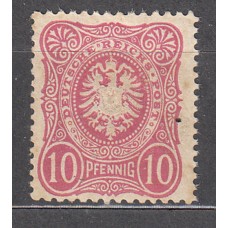 Alemania Imperio Correo 1875 Yvert 38 * Mh