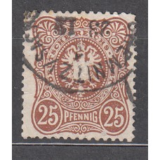 Alemania Imperio Correo 1875 Yvert 40 usado