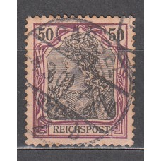 Alemania Imperio Correo 1900 Yvert 59 usado