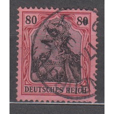 Alemania Imperio Correo 1905 Yvert 91 usado