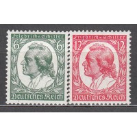Alemania Imperio Correo 1934 Yvert 522/23 * Mh 