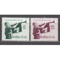 Alemania Imperio Correo 1935 Yvert 543/44 ** Mnh 