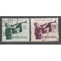 Alemania Imperio Correo 1935 Yvert 543/44 usado