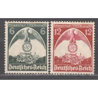 Alemania Imperio Correo 1935 Yvert 545/46 * Mh