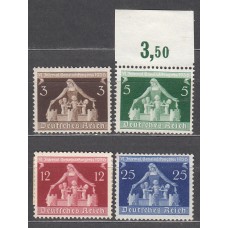 Alemania Imperio Correo 1936 Yvert 573/6 ** Mnh 