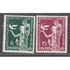 Alemania Imperio Correo 1936 Yvert 577/8 ** Mnh 