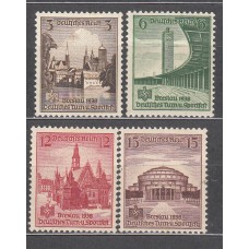 Alemania Imperio Correo 1938 Yvert 608/11 * Mh
