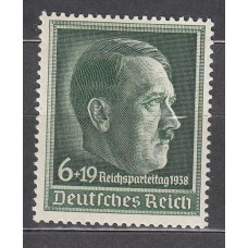 Alemania Imperio Correo 1938 Yvert 613 * Mh Hitler 