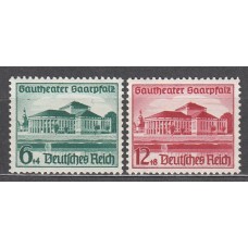 Alemania Imperio Correo 1938 Yvert 614/15 ** Mnh  
