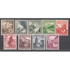 Alemania Imperio Correo 1938 Yvert 616/24 * Mh Flores