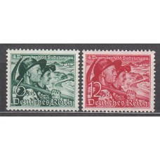 Alemania Imperio Correo 1938 Yvert 625/26 ** Mnh 