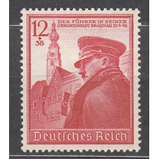 Alemania Imperio Correo 1939 Yvert 634 * Mh