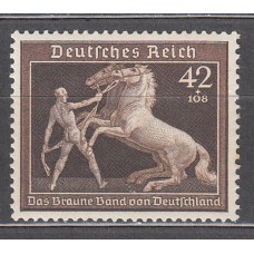 Alemania Imperio Correo 1939 Yvert 639 ** Mnh Fauna - Caballos