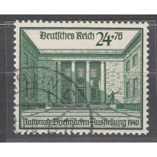 Alemania Imperio Correo 1940 Yvert 667 usado Exposición Filatelica