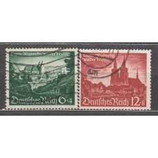 Alemania Imperio Correo 1940 Yvert 673/74 usado