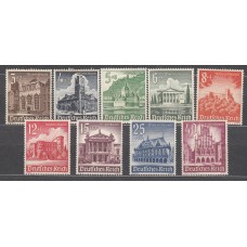 Alemania Imperio Correo 1940 Yvert 675/683 * Mh  Castillos y Monumentos